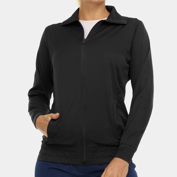 Flo-Zip Front Warm Up Jacket Thumbnail