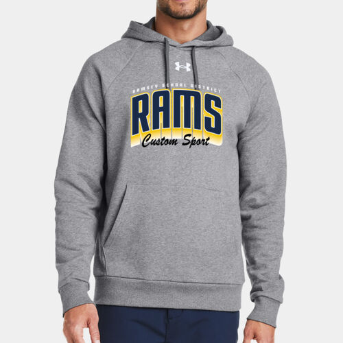 Personalized Men's UA Rival Fleece Hoodie Thumbnail