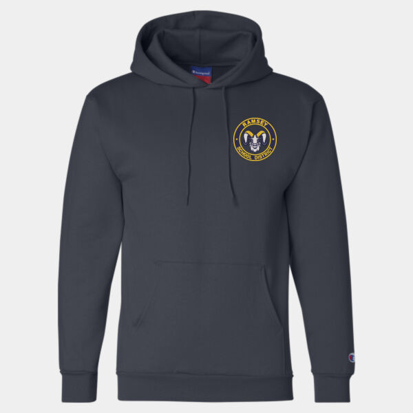 Unisex Powerblend® Embroidered Hooded Sweatshirt Thumbnail