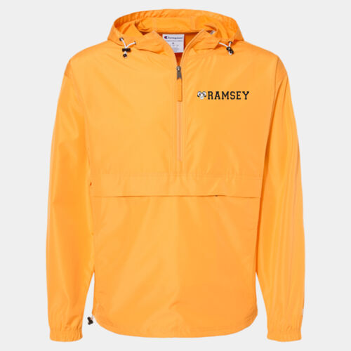 Hooded Packable Quarter-Zip Jacket Thumbnail